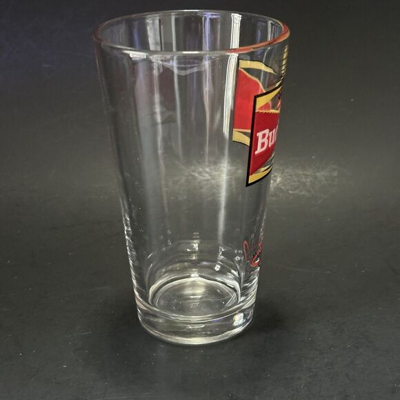 Vintage Budweiser King of Beers Bud Retro 1957 Libbey Glass Tumbler Pint Stein - Picture 6 of 12
